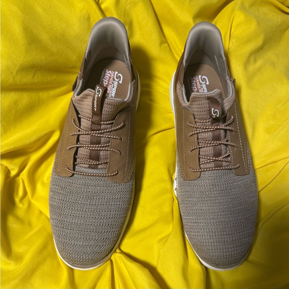 S Sport by Skechers Men's Donovan Step-Ins Sneakers - Light Brown - Picture 2 of 7